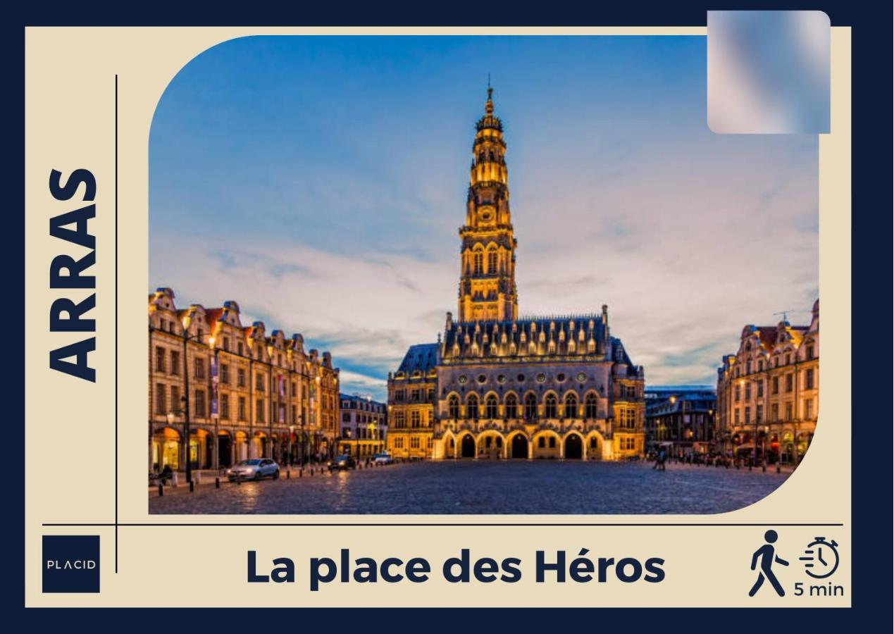 Le Scottmanhouse - Appartement Prive - Centre Ville - Gare - Wi-Fi Arras Dış mekan fotoğraf